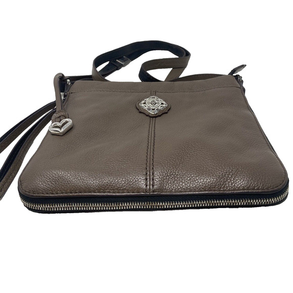 Brighton Brown Brown Sullivan Expandable Crossbody Bag - Picture 3 of 7